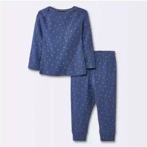 Blue Star Pajama Set